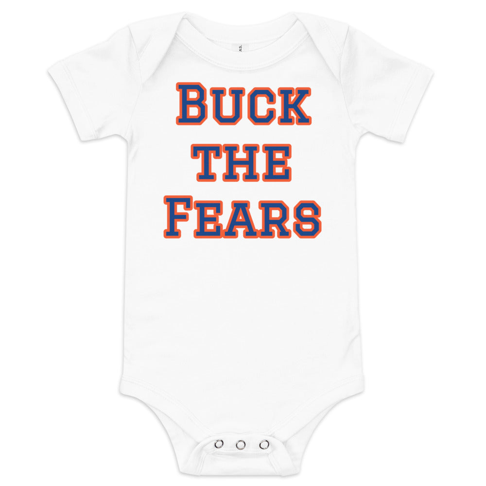 Baby short sleeve one piece Buck the Fears