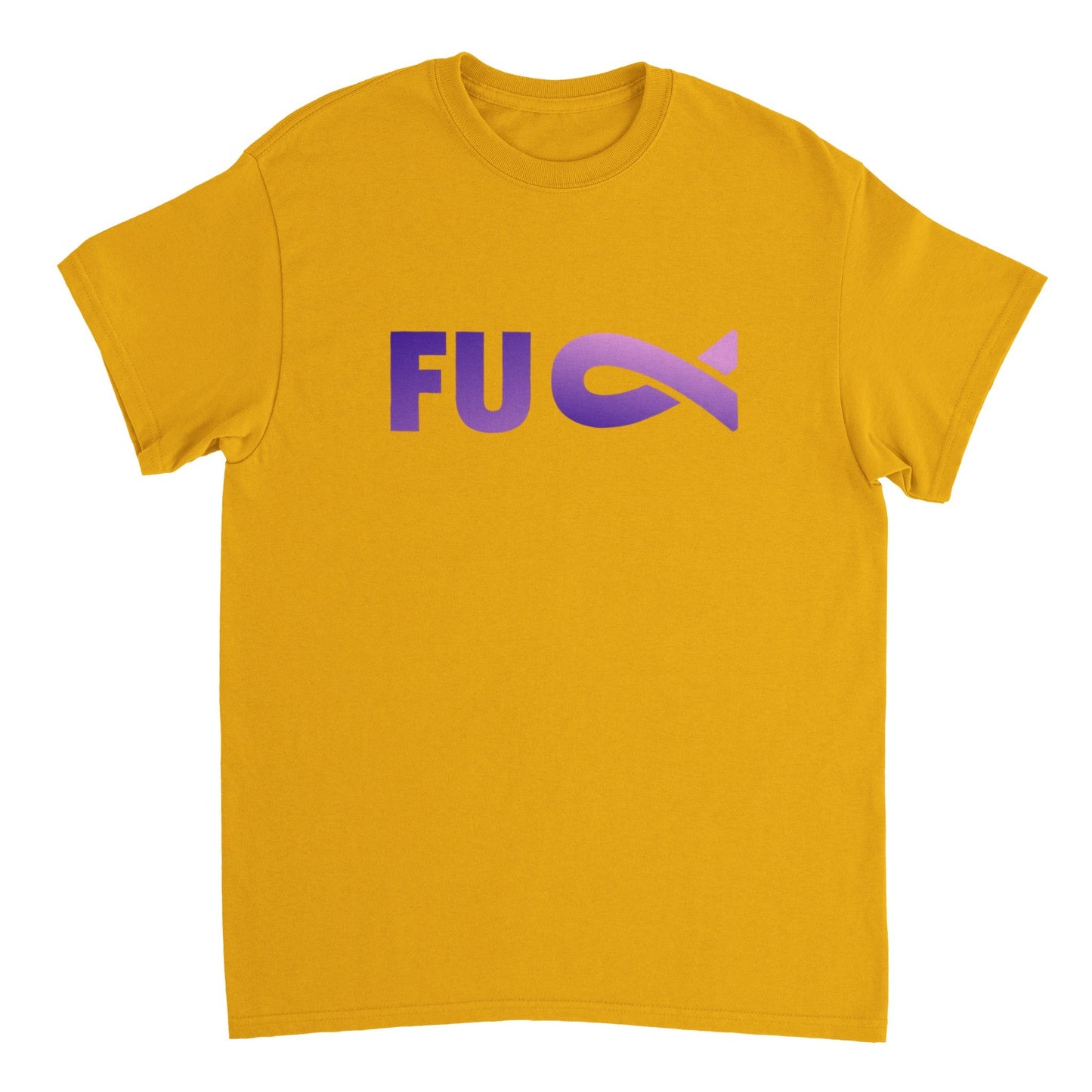 FU Cancer Heavyweight Unisex Crewneck T-shirt