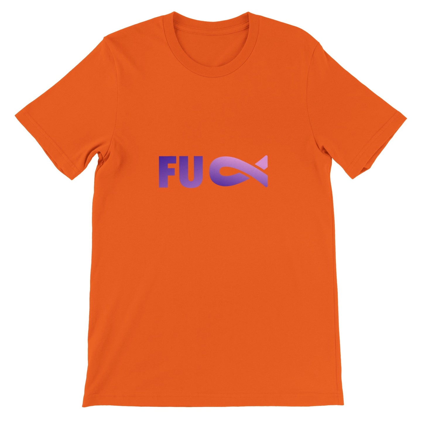 FU Cancer Premium Unisex Crewneck T-shirt (Fuck Cancer)