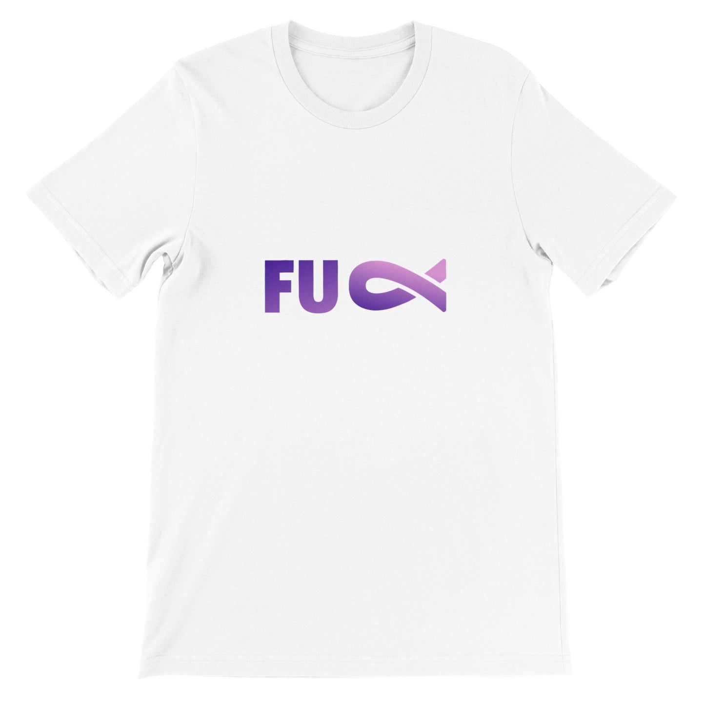 FU Cancer Premium Unisex Crewneck T-shirt (Fuck Cancer)