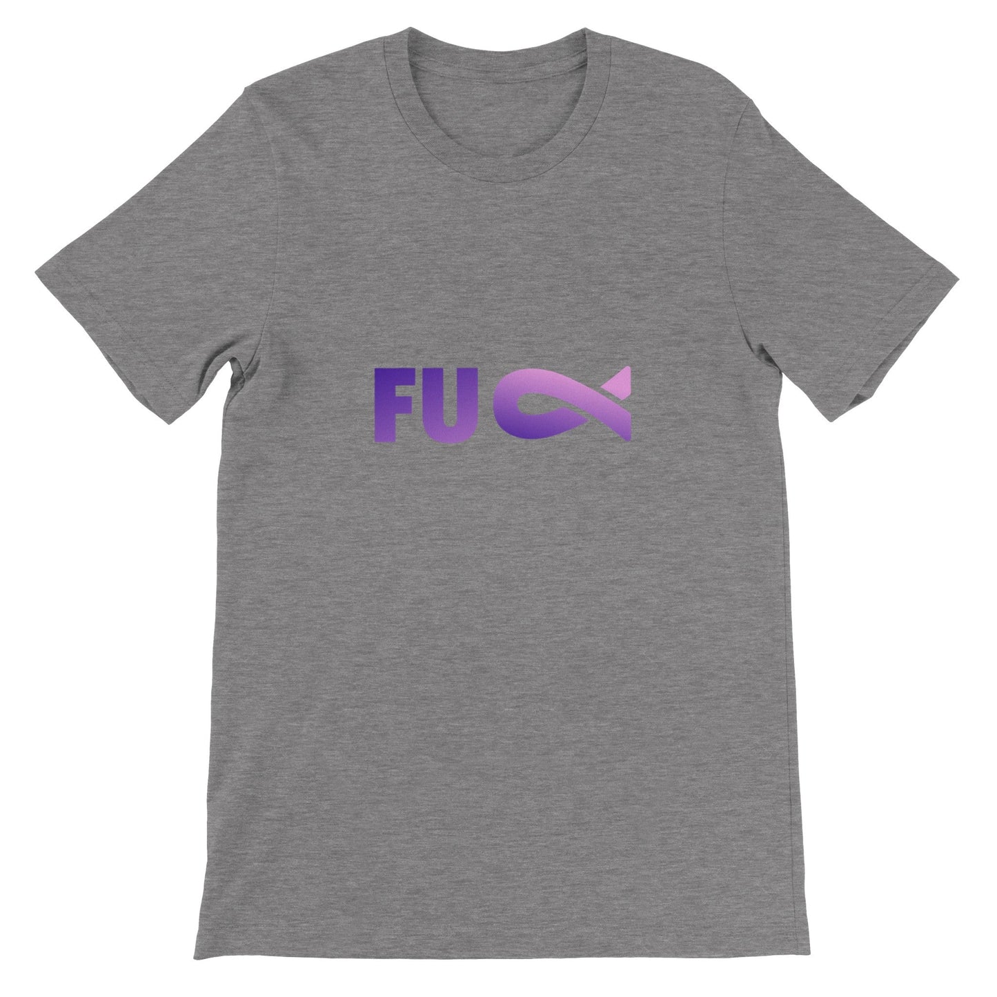 FU Cancer Premium Unisex Crewneck T-shirt (Fuck Cancer)