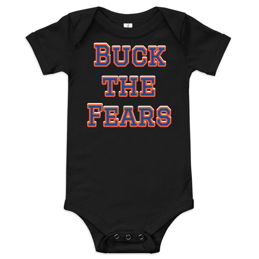 Baby short sleeve one piece Buck the Fears