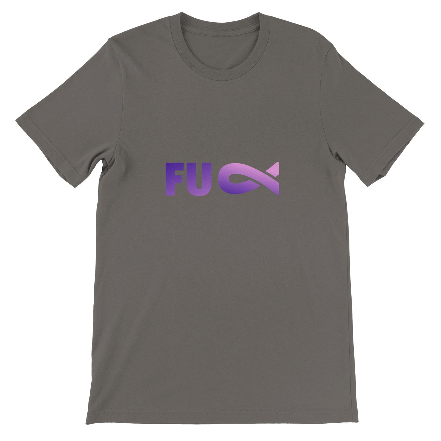 FU Cancer Premium Unisex Crewneck T-shirt (Fuck Cancer)