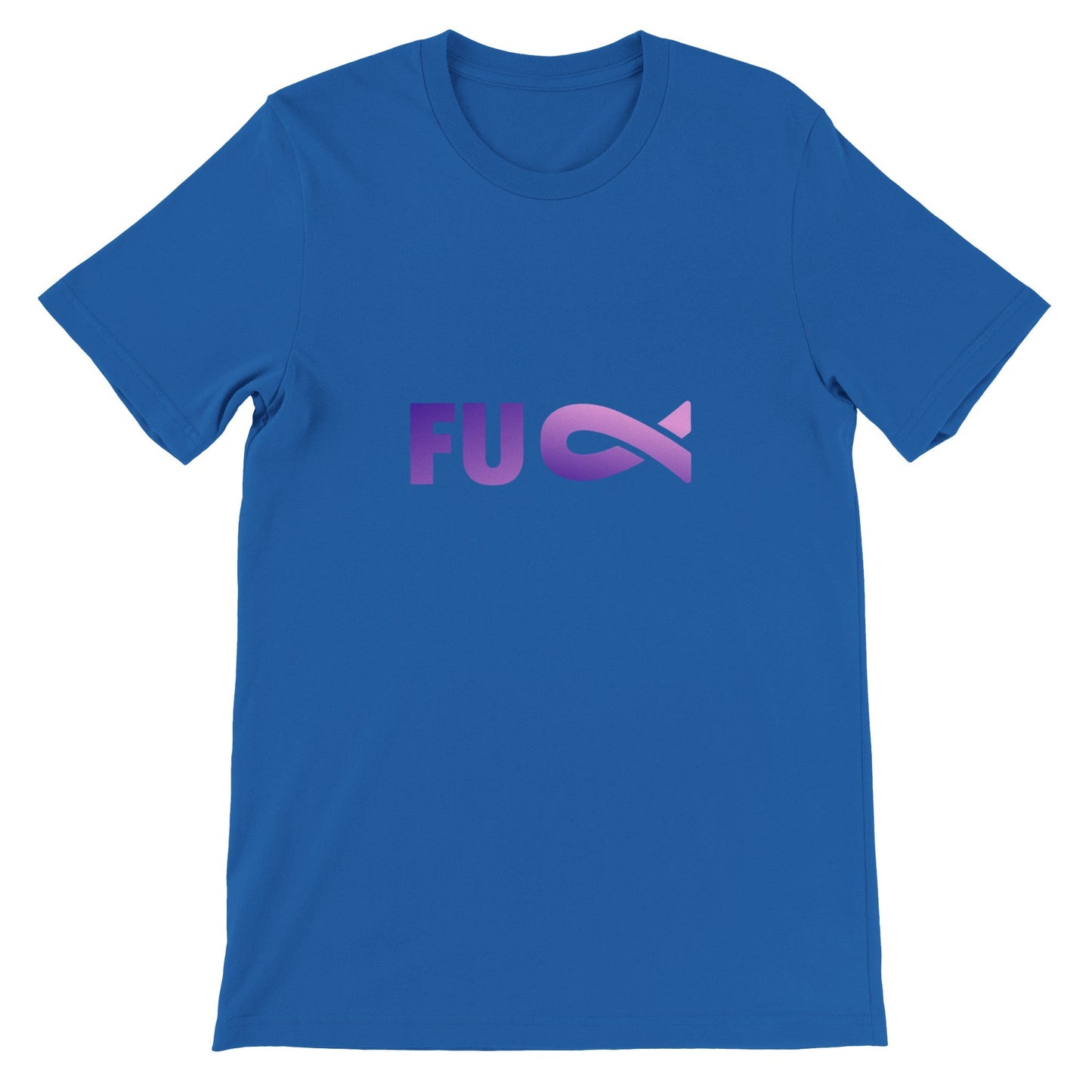 FU Cancer Premium Unisex Crewneck T-shirt (Fuck Cancer)