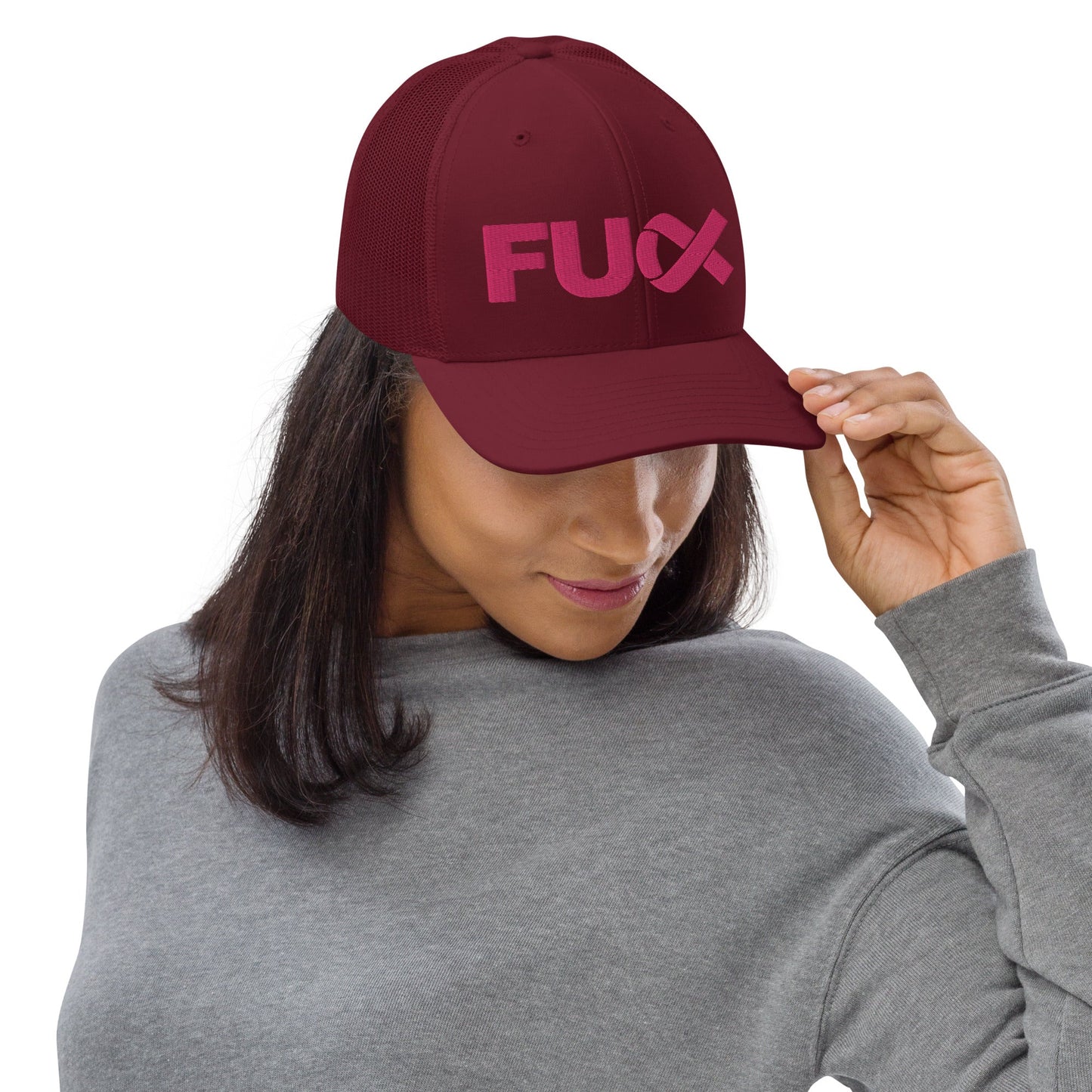 FU Cancer Trucker Cap (Fuck Cancer Baseball Hat)