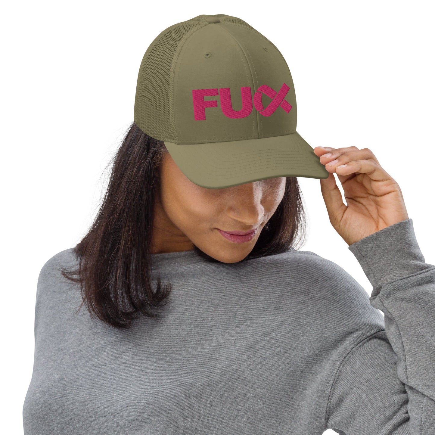 FU Cancer Trucker Cap (Fuck Cancer Baseball Hat)