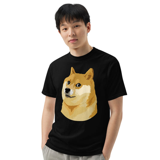 Doge Coin Meme Shiba Inu Dog Unisex heavyweight t-shirt