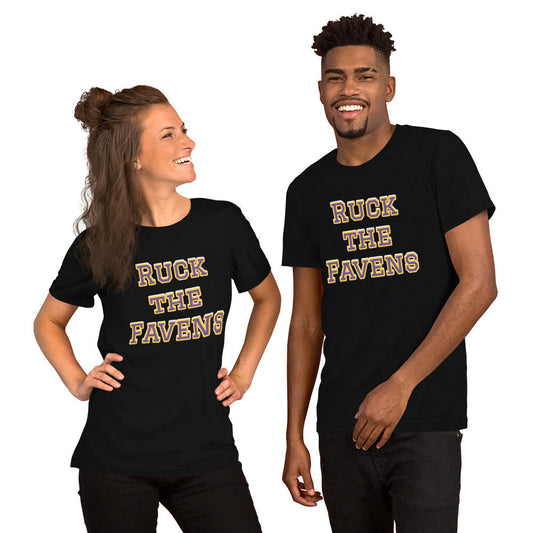 Ruck the Favens Unisex t-shirt (Baltimore Ravens Mock NFL Meme Shirt)