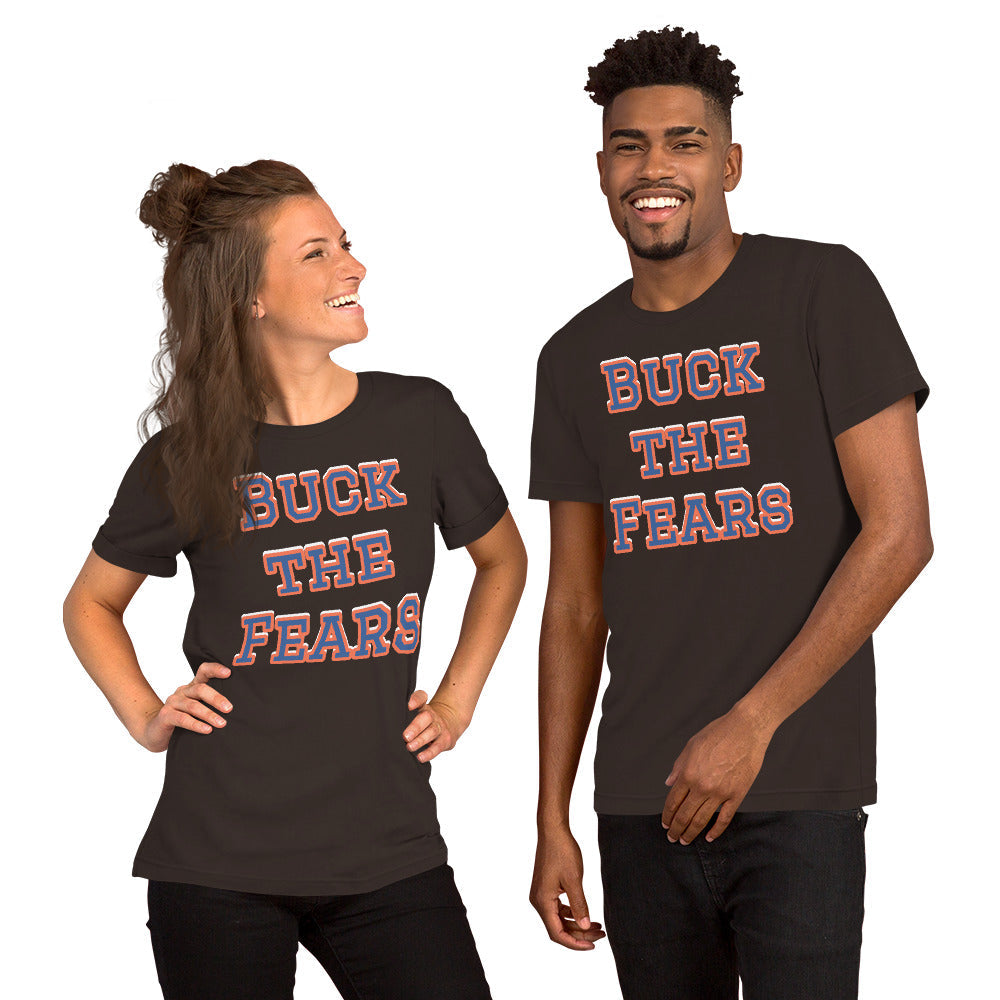 Buck the Fears Unisex t-shirt (Chicago Bears Mock NFL Meme Shirt)