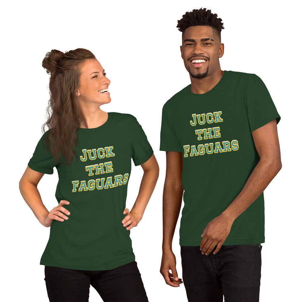 Juck the Faguars NFL Meme Shirt (Jacksonville Jaguars Mock Rivalry) Unisex t-shirt