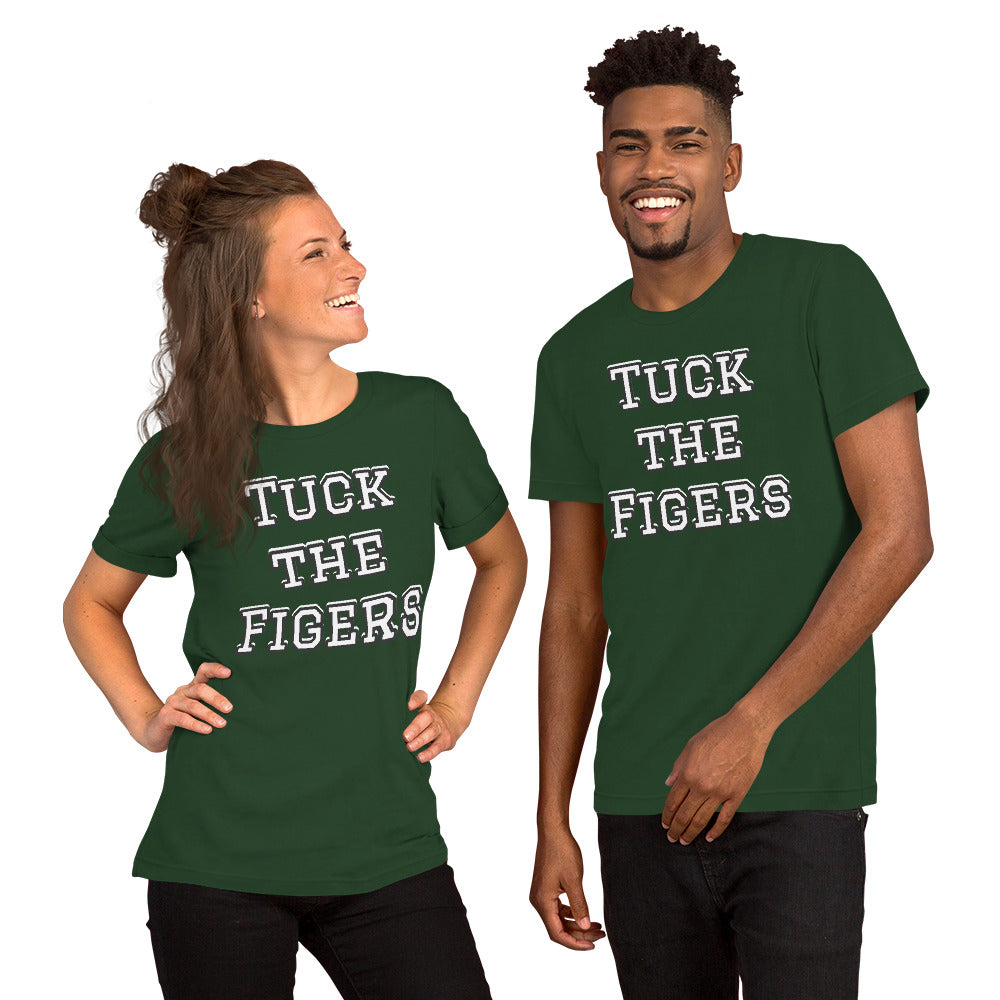 Tuck the Figers Unisex organic cotton t-shirt Meme Shirt