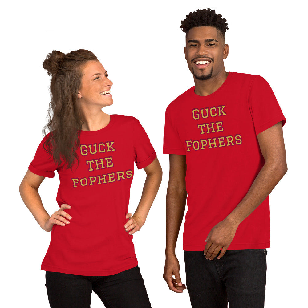 Guck the Fophers College Football Meme Shirt (Minnesota Gophers Mock Rivalry) Unisex tee