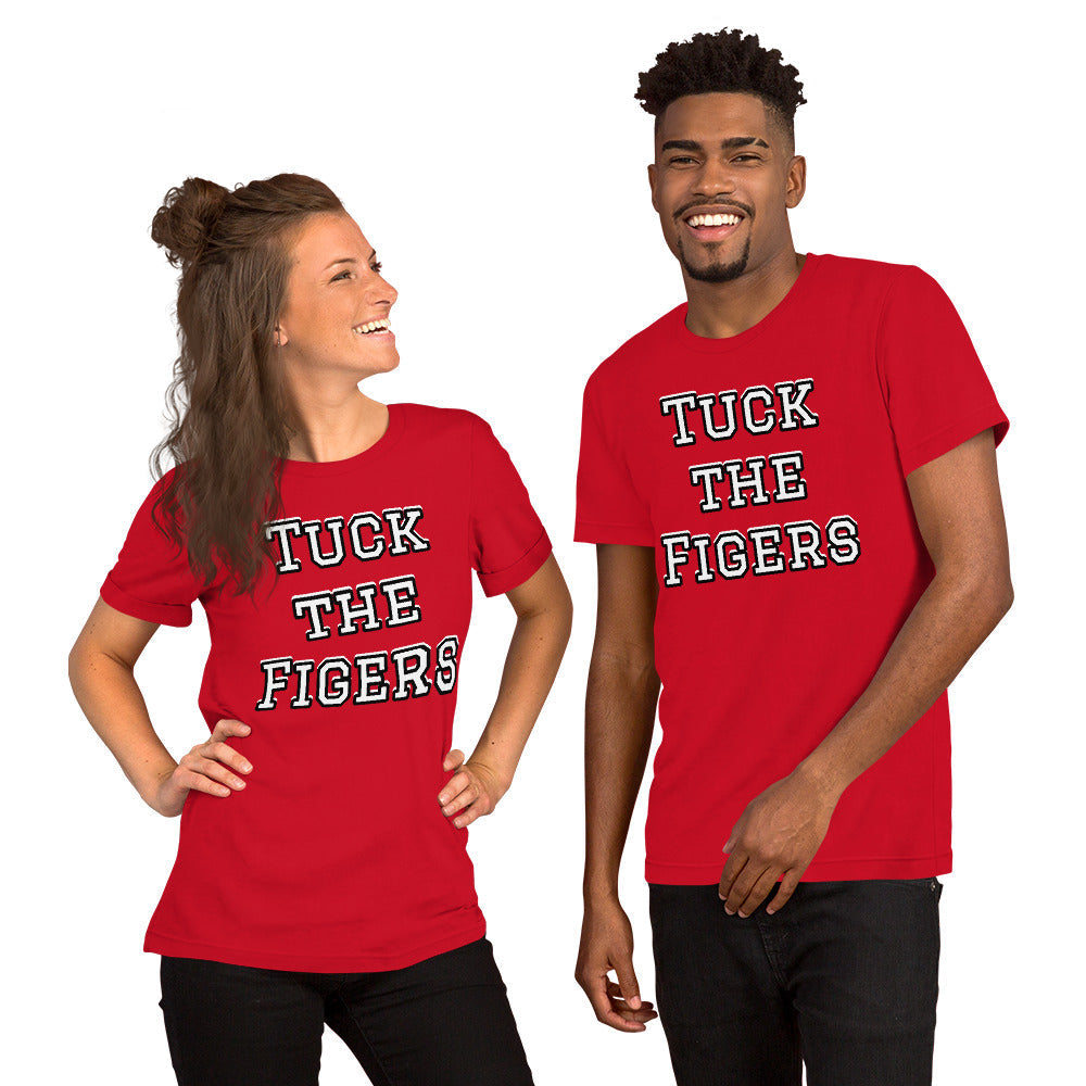 Tuck the Figers Unisex organic cotton t-shirt Meme Shirt